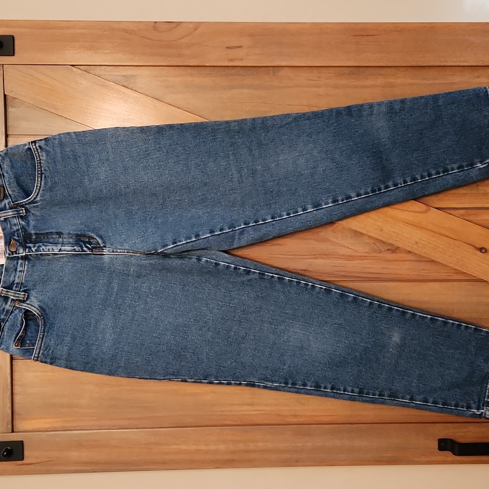 Vintage Medium Wash Easy Fit Bill Blass Mom Jean
